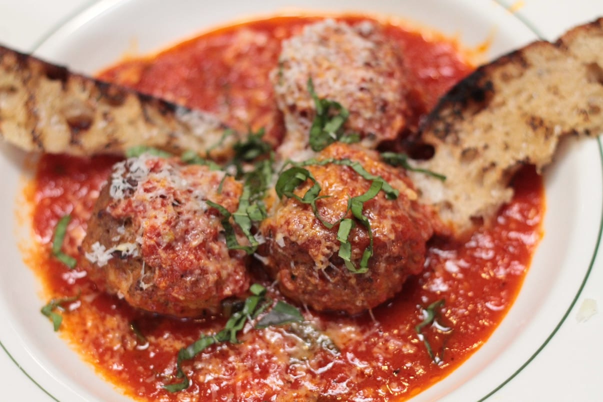 Neapolitan Meatballs.